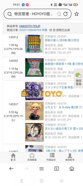 本次购物体验评价
