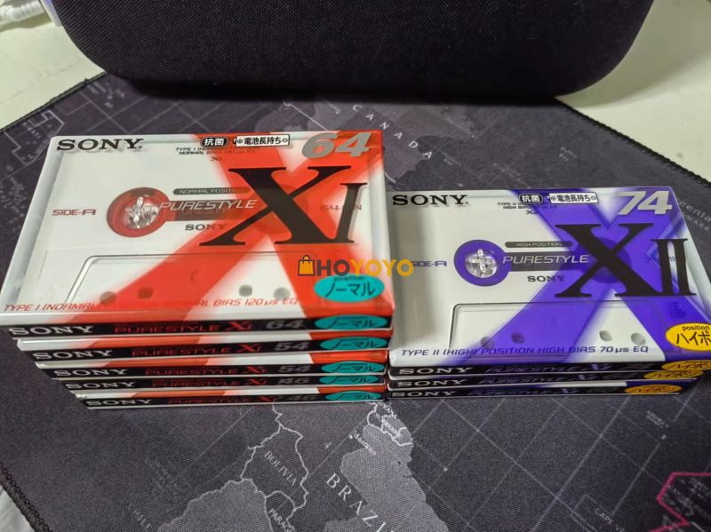 喜欢的sony xi xii磁带到货了