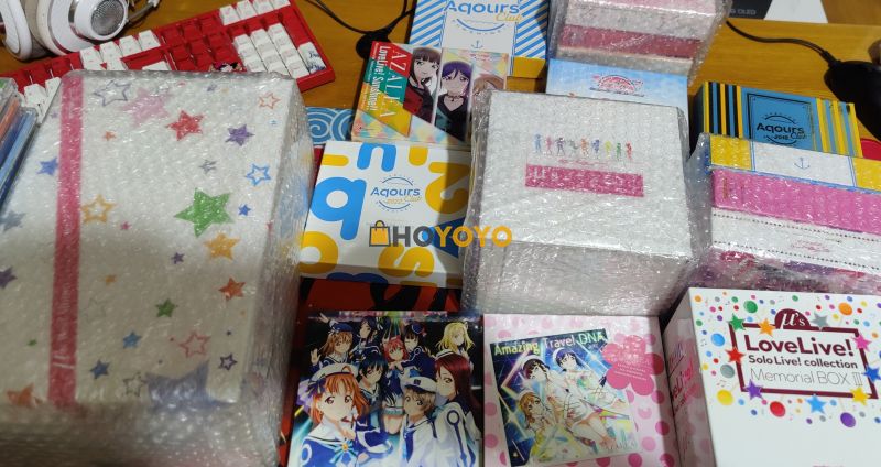 lovelive CD一堆