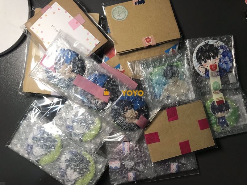 空运谷子周边到货了