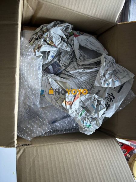 开箱分享：终于到了，果然被睡了，东西完好 