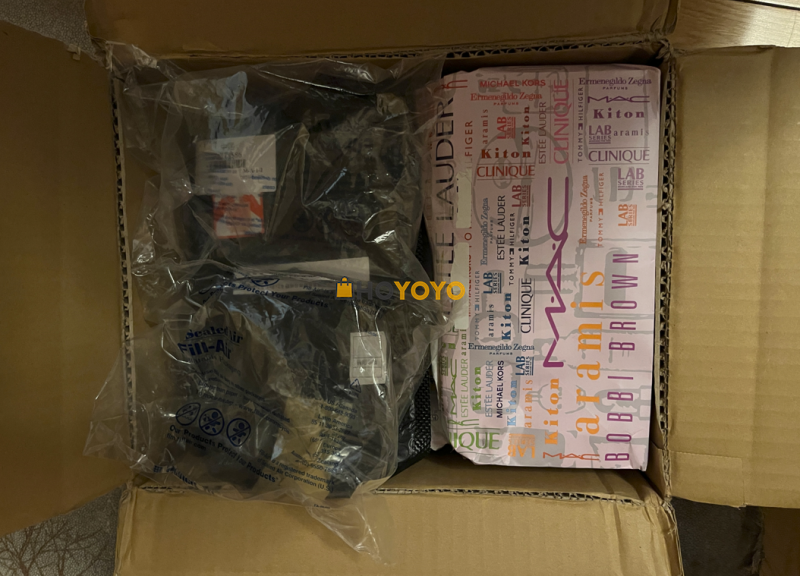 两单来自不同地方货物合并装箱结果 