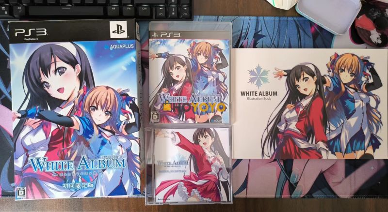 白色相簿1实体gal到货 