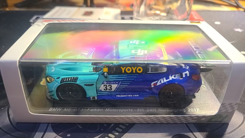 SPARK 1/43 FALKEN BMW M6 GT3