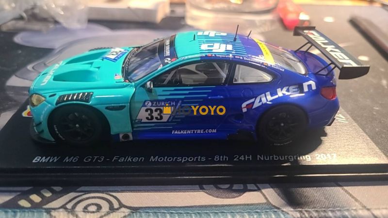 SPARK 1/43 FALKEN BMW M6 GT3 