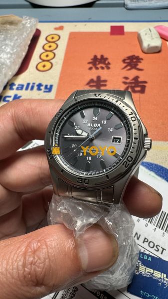 Alba 全新钛合金男表