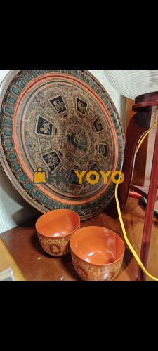 非常好的缅甸漆器！
